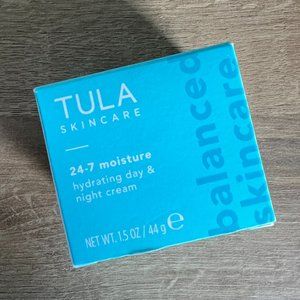 TULA Skincare 24-7 Moisture Hydrating Day & Night Cream 1.5oz NEW